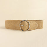 Beachy Grass Woven All-Match Waist Belt