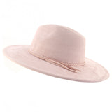 Broad-brimmed Suede Cowboy Hat