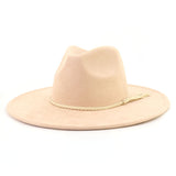 Broad-brimmed Suede Cowboy Hat