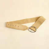 Beachy Grass Woven All-Match Waist Belt