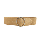 Beachy Grass Woven All-Match Waist Belt