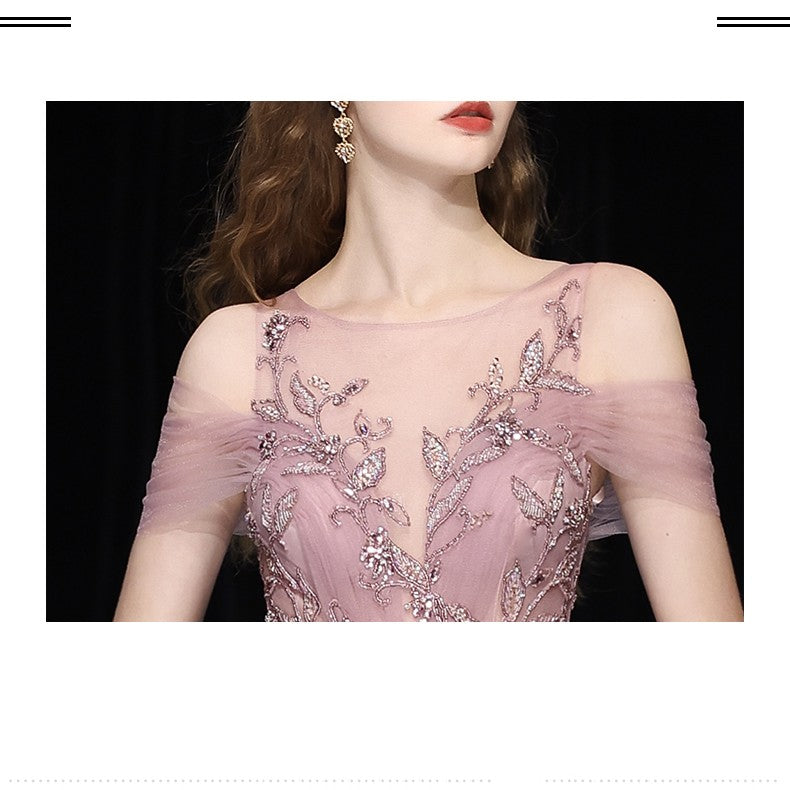 Pink Blossom Evening Dress