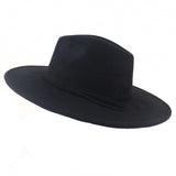 Broad-brimmed Suede Cowboy Hat