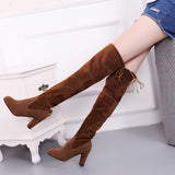 Seductive Chic Knee-High Heel Boots