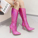 Seductive Siren High Heel Boots