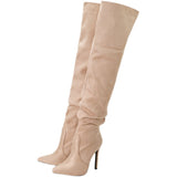 Seductive Chic Over-The-Knee Stiletto Boots