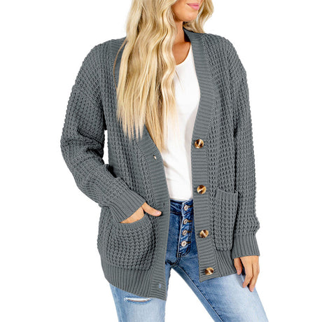 Sweet Knit Button Cardigan