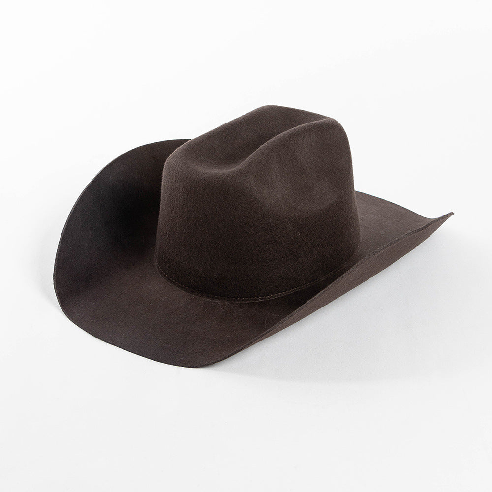 Gabriella Cowboy Hat - Dark Brown