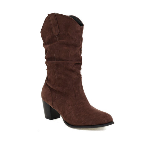 Flirty Suede Chic Boots