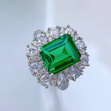 Emerald Lyla Diamond Ring