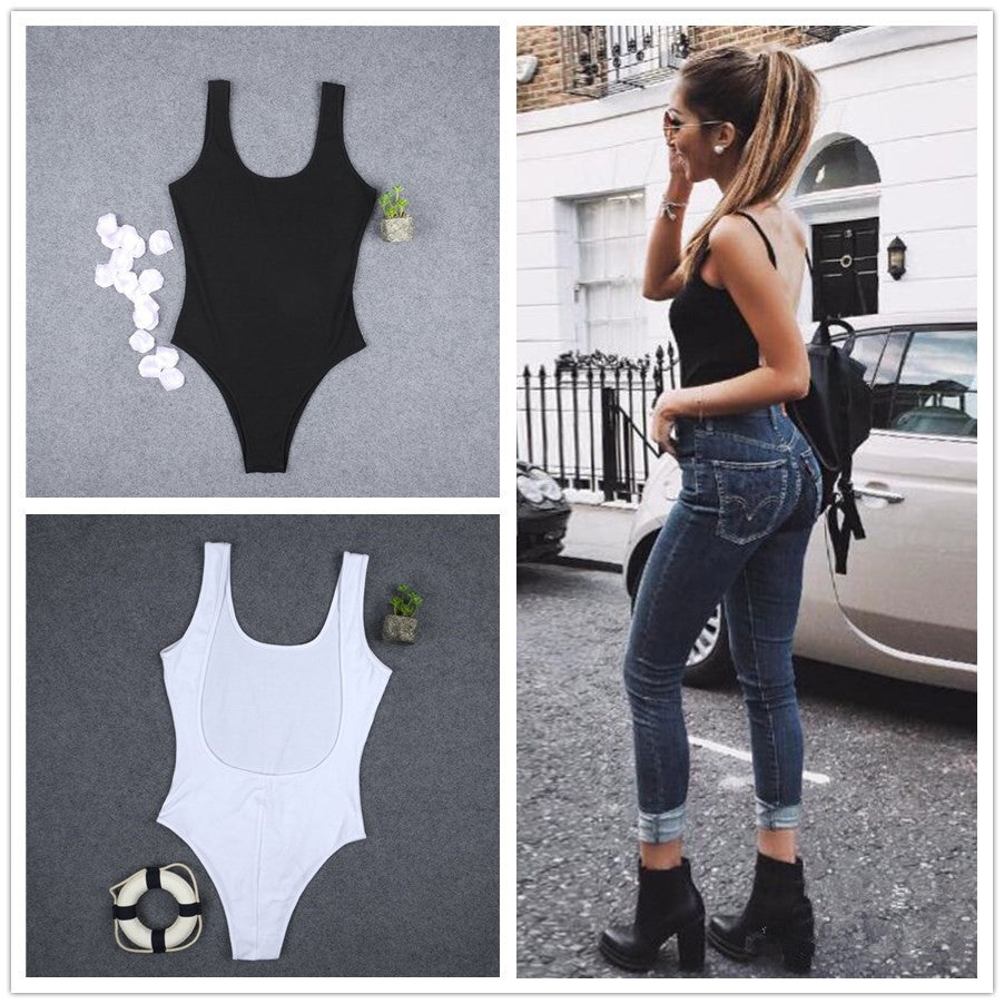 Sia Backless Tank Bodysuit