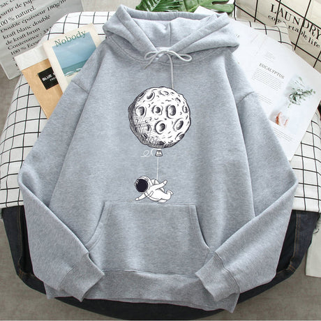 Printed Casual Hoodie