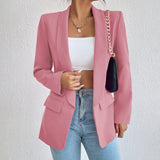 Winter Rose Fashion Blazer