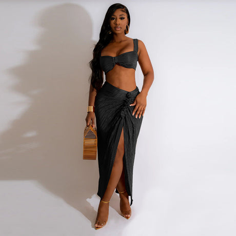 Alana Sweetheart Maxi Skirt Set