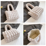 Winter Chic Plush Handbag