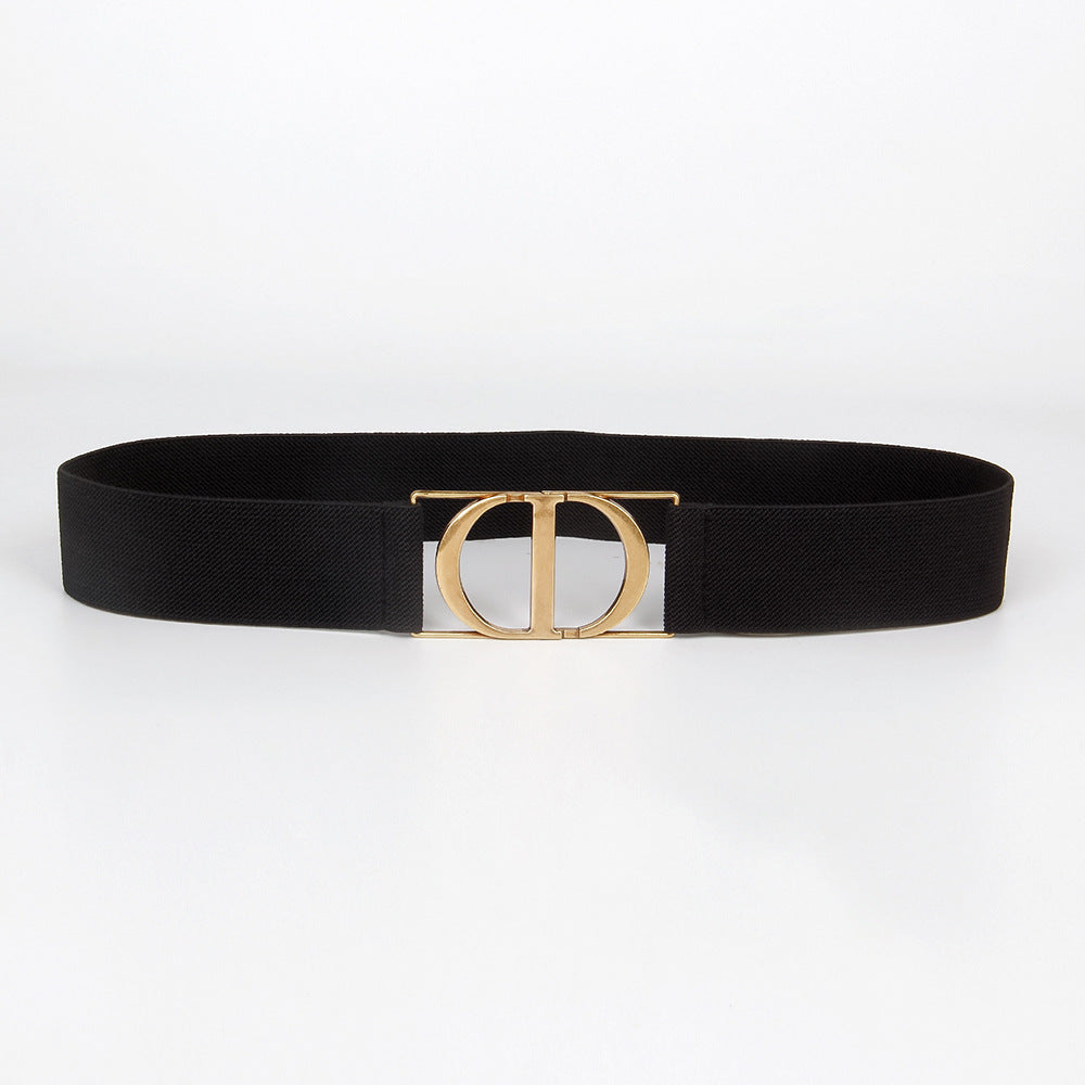 Sleek Elastic Accessory Belt