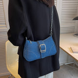 Denim Chic Shoulder Bag