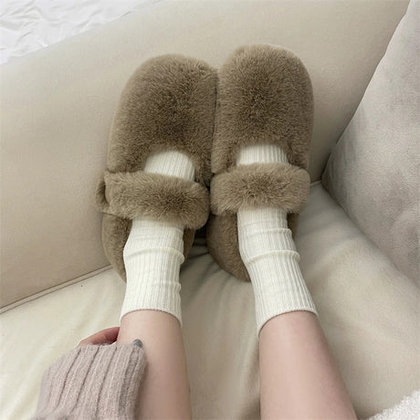 Fluffy Mila Sandals