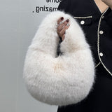 PETRA FAUX FUR HANDBAG