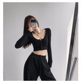 Dolly Long Sleeved Crop Top