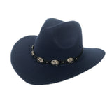 Punk Felt Bell Cowboy Hat