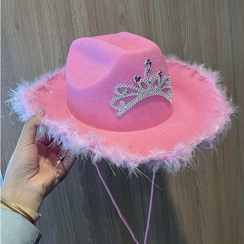 Princess Party Cowboy Hat