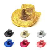 Simple Sun Shield Polyester Cowboy Hat