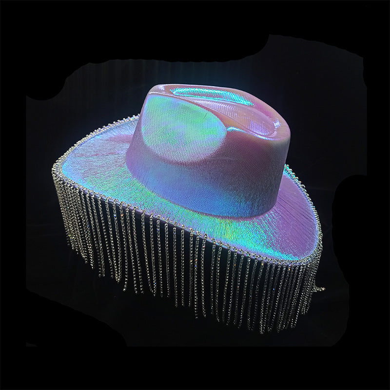 Diamond Tassel Illusion Cowboy Hat