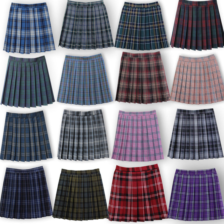 Plaid Pleated Skirt Collection