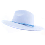 Broad-brimmed Suede Cowboy Hat