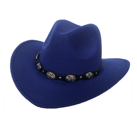 Punk Felt Bell Cowboy Hat