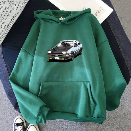 Retro Metal Silk Hoodie