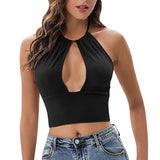 Avalon Halter Crop Top