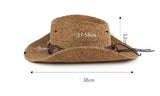 Mixed Color Western Straw Cowboy Hat