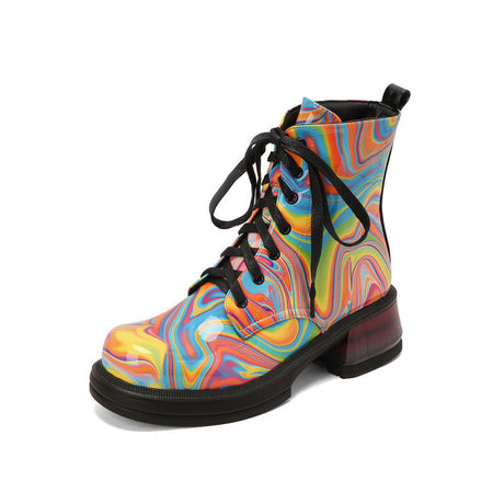 Dazzling Watercolor Dream Boots