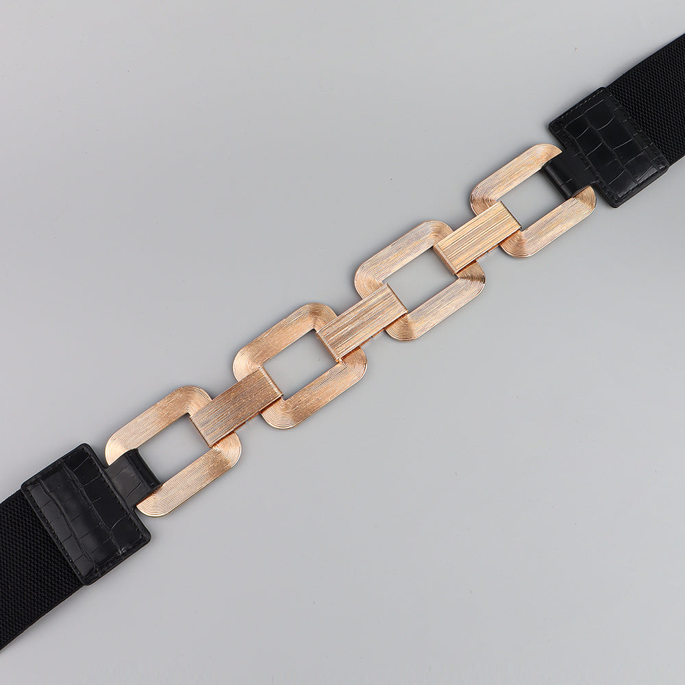 Golden Chain Link Waist Belt