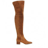 Sultry Suede Thigh-High Boots