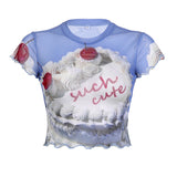 Such Cute Cake Crop Top