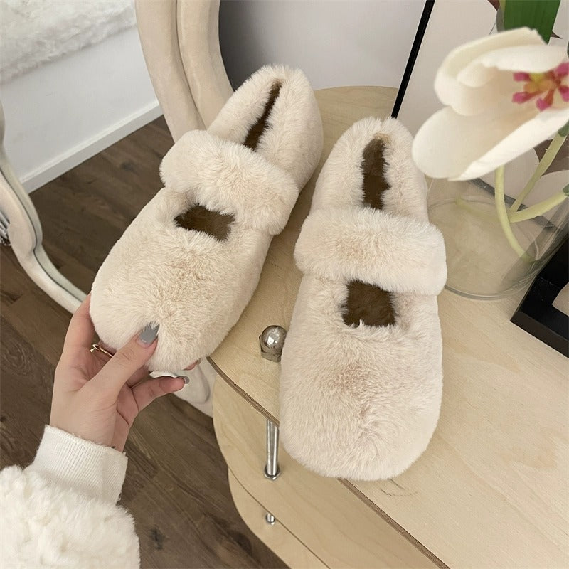 Fluffy Mila Sandals