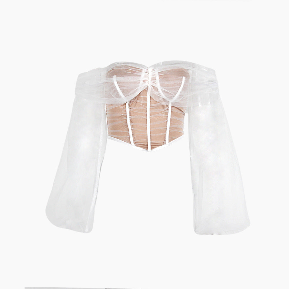 Alice Sheer Corset Top