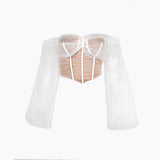 Alice Sheer Corset Top