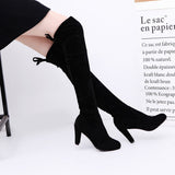 Seductive Chic Knee-High Heel Boots