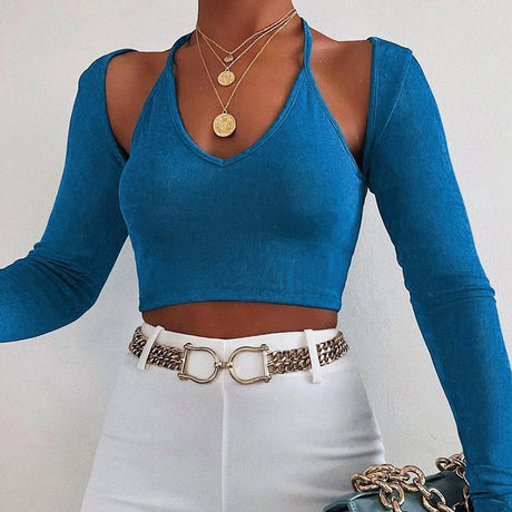 Eden Cami Shrug Crop Top