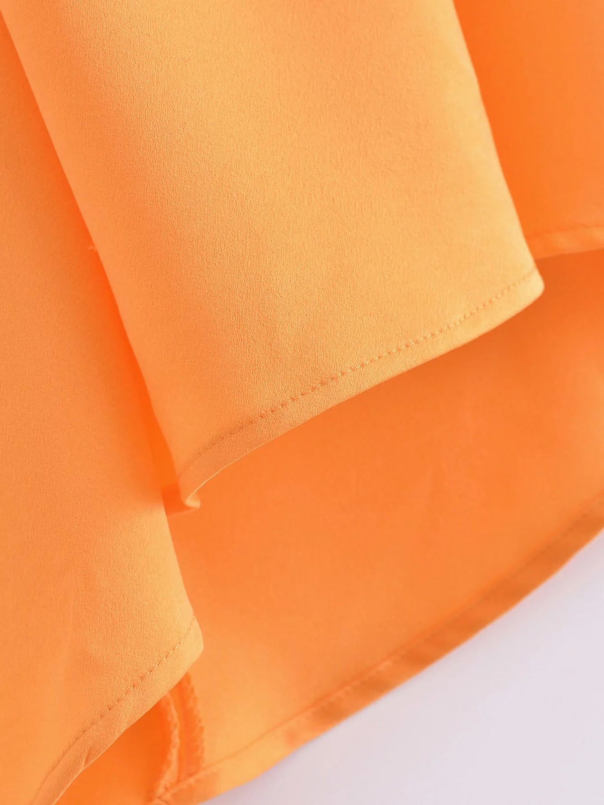 Pleated Orange Dream Skirt