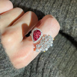 Red Pearl Lola Ring