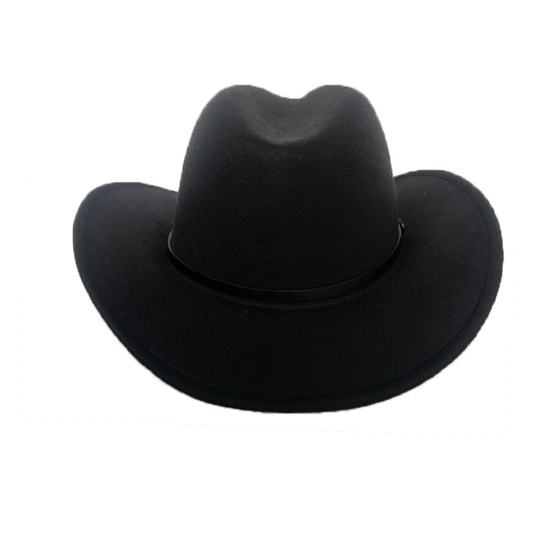 Punk Felt Bell Cowboy Hat