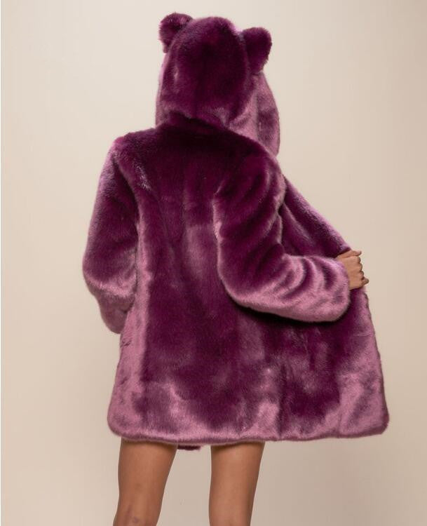 Luxury Fur Hooded Coat