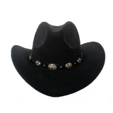 Punk Felt Bell Cowboy Hat